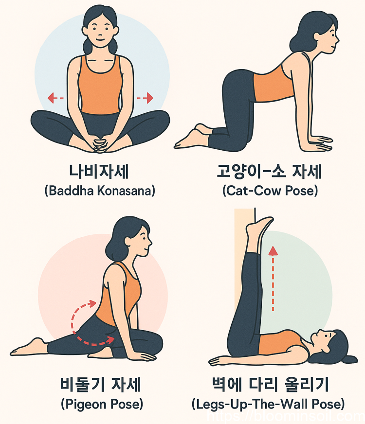 자궁 혈류 개선 운동